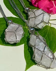 New Crystal Stone Holder Necklace