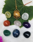 New Crystal Stone Holder Necklace