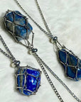 New Crystal Stone Holder Necklace