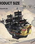 Pirate Puzzle - Metal 3D Puzzle Flying Pirate Ship for Adults