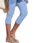 Plain Casual Leggings for Women