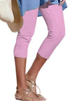 Plain Casual Leggings for Women
