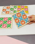 PlayWood - Wooden Tic-Tac-Toe Game for Family Interaction