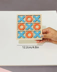 PlayWood - Wooden Tic-Tac-Toe Game for Family Interaction
