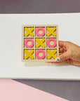 PlayWood - Wooden Tic-Tac-Toe Game for Family Interaction