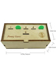Playful Fun Box - Wooden Penny Game Cosy Board Game