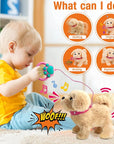 Plush Puppy Toy Electronic Interactive Pet Dog
