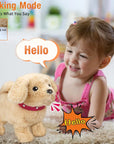 Plush Puppy Toy Electronic Interactive Pet Dog