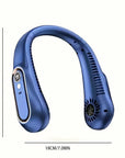 Portable USB Neck Fan with 360° Cooling