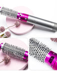 Professional high power curling iron with various attachments