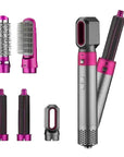 Professional high power curling iron with various attachments