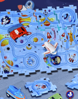 PuzzleRacer - Car Game Set for Kids