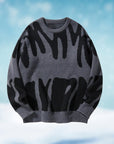 Rodrigo - Striped Jumper with Jacquard Pattern