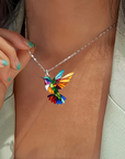 Samantha - Elegant Hummingbird Necklace