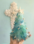 Sea Glass Christmas Tree