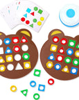 Shape-Colour Puzzle - Stimulates Recognition and Skills
