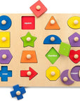 Shape Puzzle - Promotes Recognition and Skills