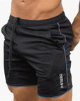 Slim Fit Elastic Men's Swim Shorts