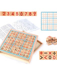 Sodera - Wooden Sudoku Puzzle Educational and Sustainable for All Ages