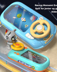 Space Adventures - Interactive Rattle Toy with Steering Wheel