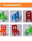 Stapple - Stackable Chairs Balancing Game for Children