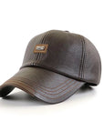 Stefanus - Comfortable Leather Cap