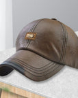 Stefanus - Comfortable Leather Cap
