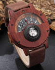 Stellan – Wooden Watches with Leather Strap