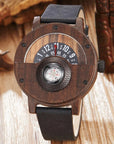 Stellan – Wooden Watches with Leather Strap