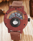 Stellan – Wooden Watches with Leather Strap