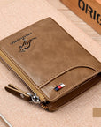Stylish Compact Wallet with RFID Protection