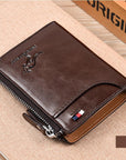 Stylish Compact Wallet with RFID Protection
