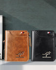 Stylish Compact Wallet with RFID Protection