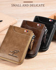 Stylish Compact Wallet with RFID Protection
