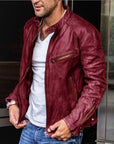 Stylish Leather Jacket for Men - Max