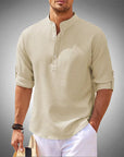 Stylish Linen Men's Shirt - Maurice