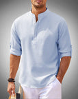 Stylish Linen Men's Shirt - Maurice