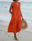 Summer Dress for Women – Sleeveless Casual Holiday Dress