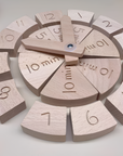 Time Learning Clock - Make a Story about Time and Fractions Fun