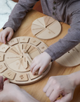 Time Learning Clock - Make a Story about Time and Fractions Fun