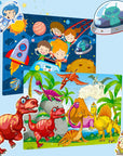 Toddler Jigsaw Puzzles 6 PACK | Bestseller