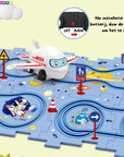 Toy Car Set - Educational Puzzle Mat for Children