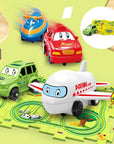 Toy Car Set - Educational Puzzle Mat for Children