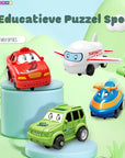 Toy Car Set - Educational Puzzle Mat for Children