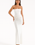 Viala Strapless Maxi Dress