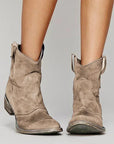 Trudy - Vintage Ankle Boots
