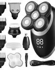Waterproof Cordless Multifunctional Trimmer Shaver for Men