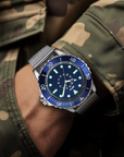 Waterproof Tactical Field Watch in Diver Style