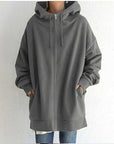 Women's Autumn/Winter Zip-Up Hoodie