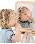 Wooden Acrylic Mirror - Stimulate Self-Discovery Sensory Play